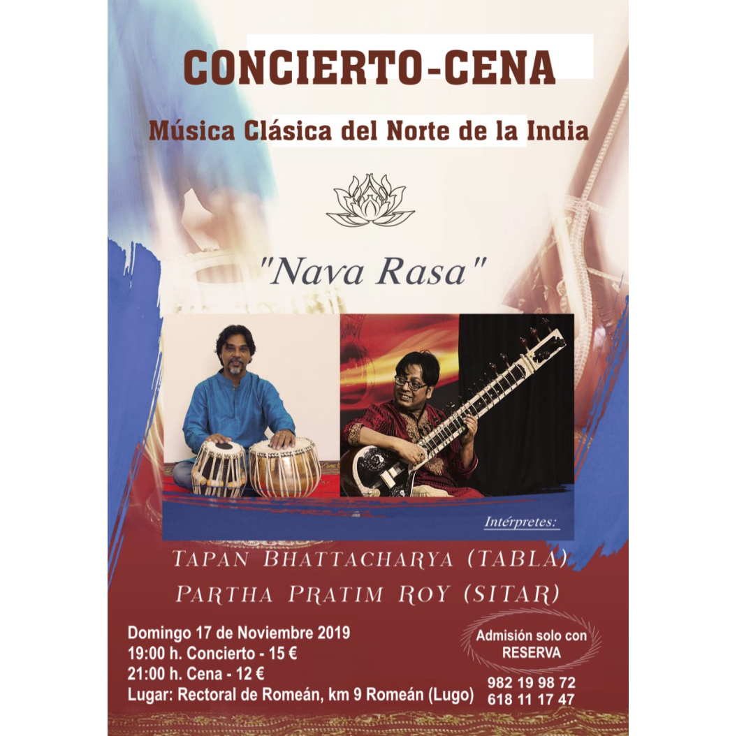 CONCIERTO - CENA NAVA RASA